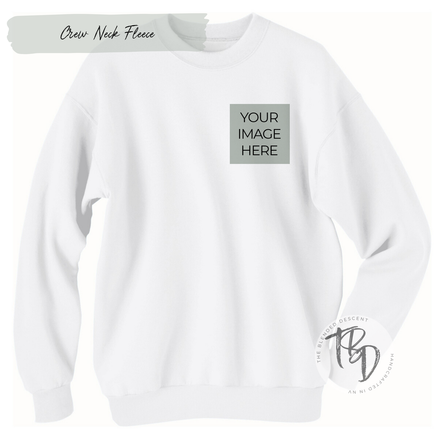 Eco Crew Fleece - Custom