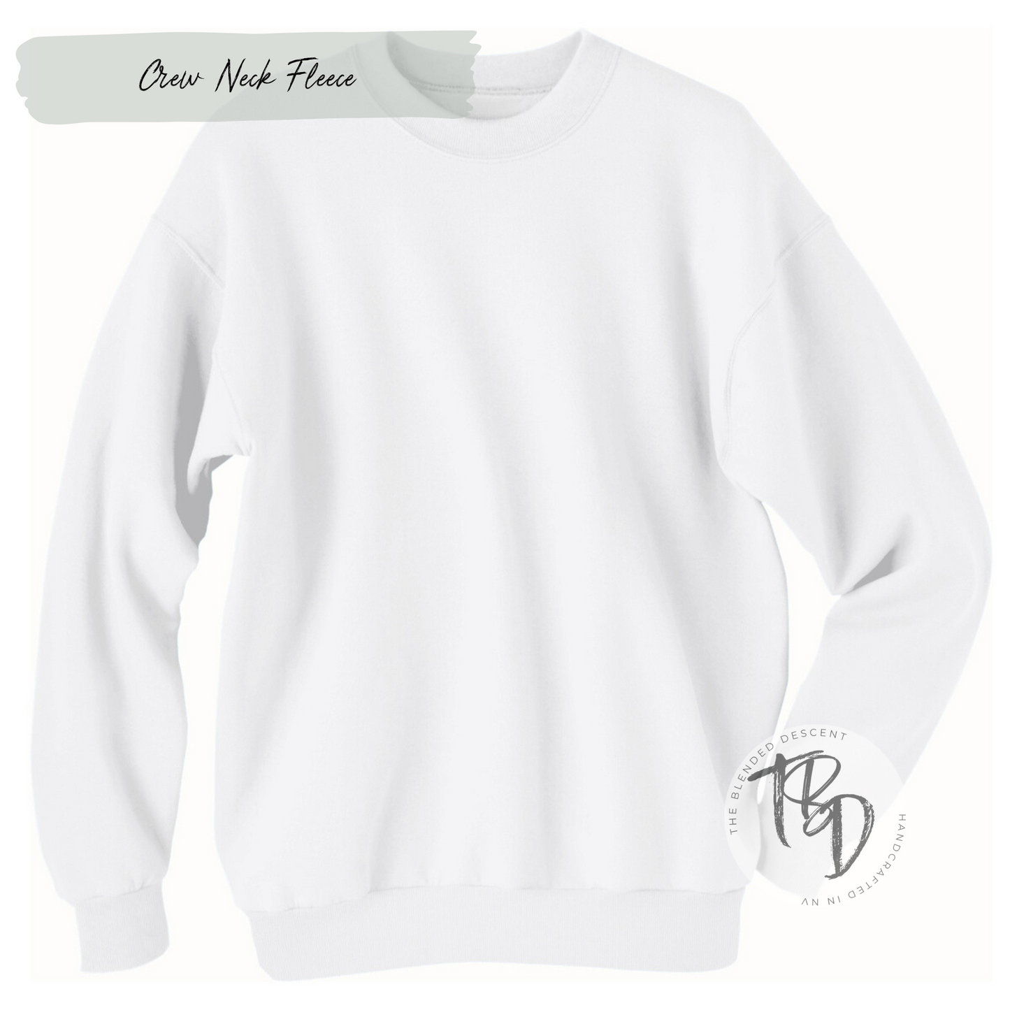 Eco Crew Fleece - Custom