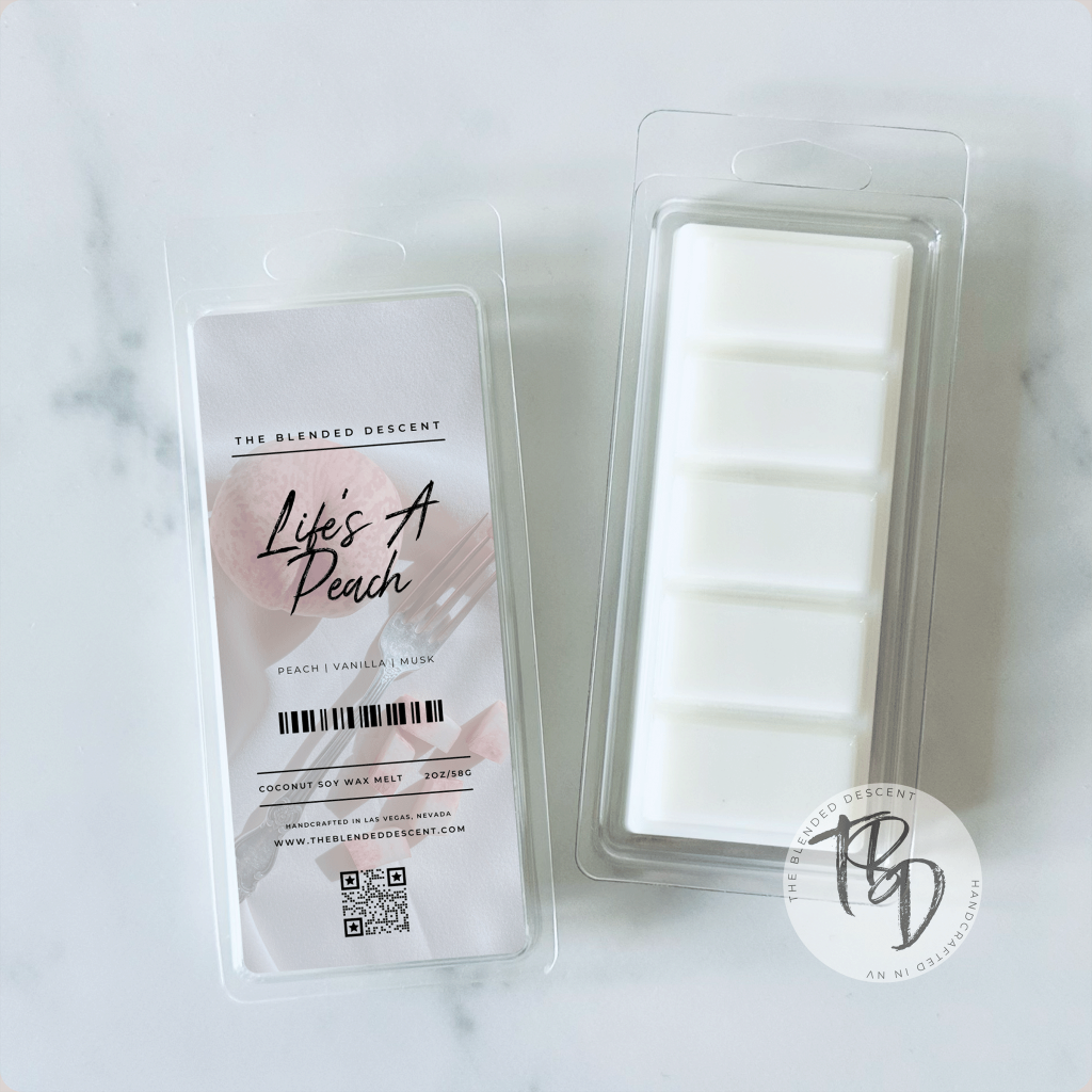Life's A Peach - Coconut Soy Wax Melt