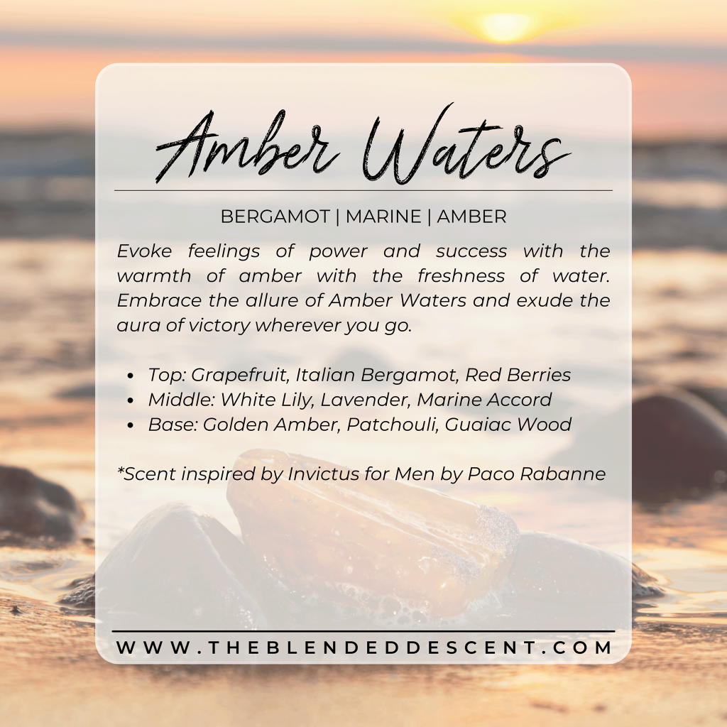 Amber Waters - Coconut Soy Wax Melt