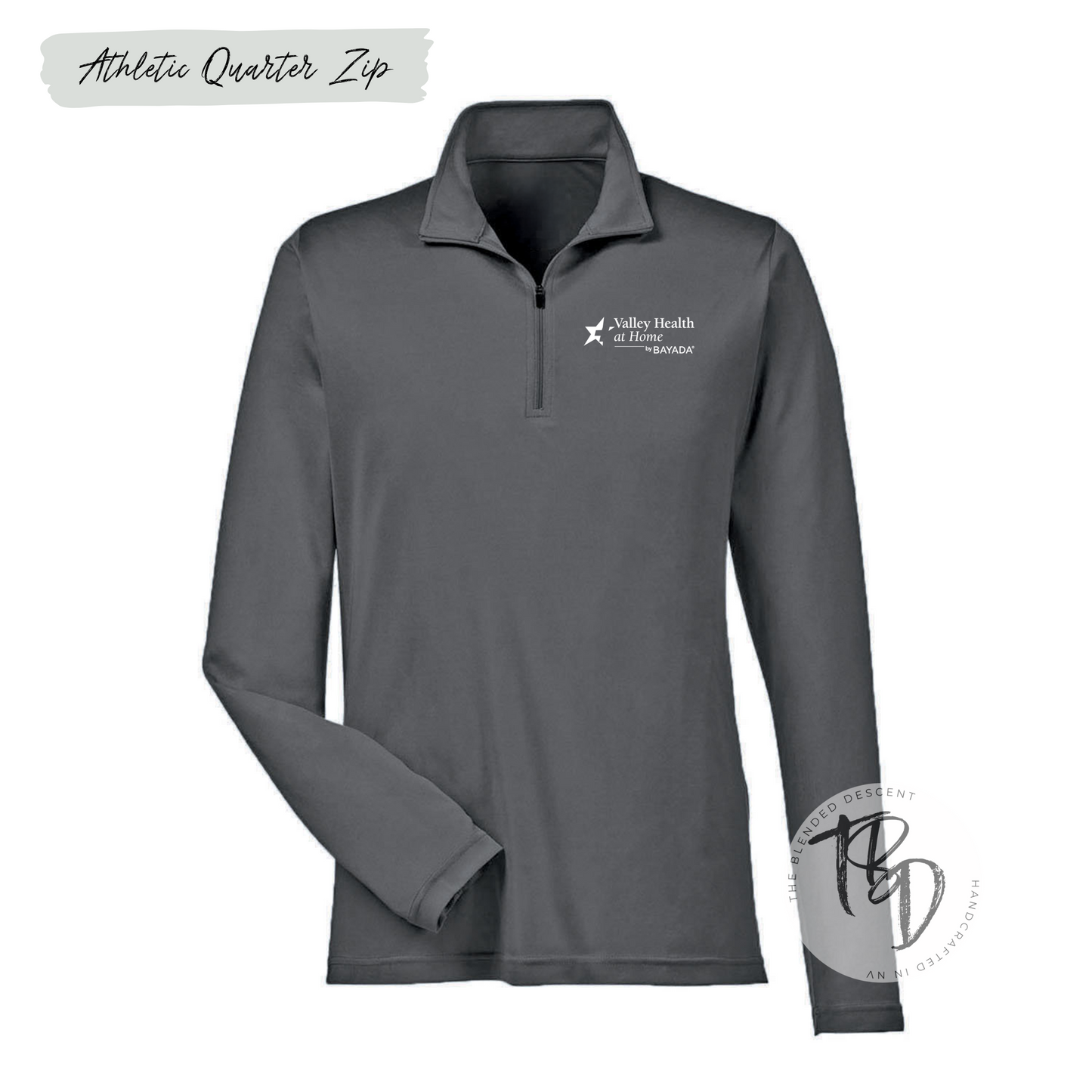 Athletic Quarter Zip - Valley Health At Home