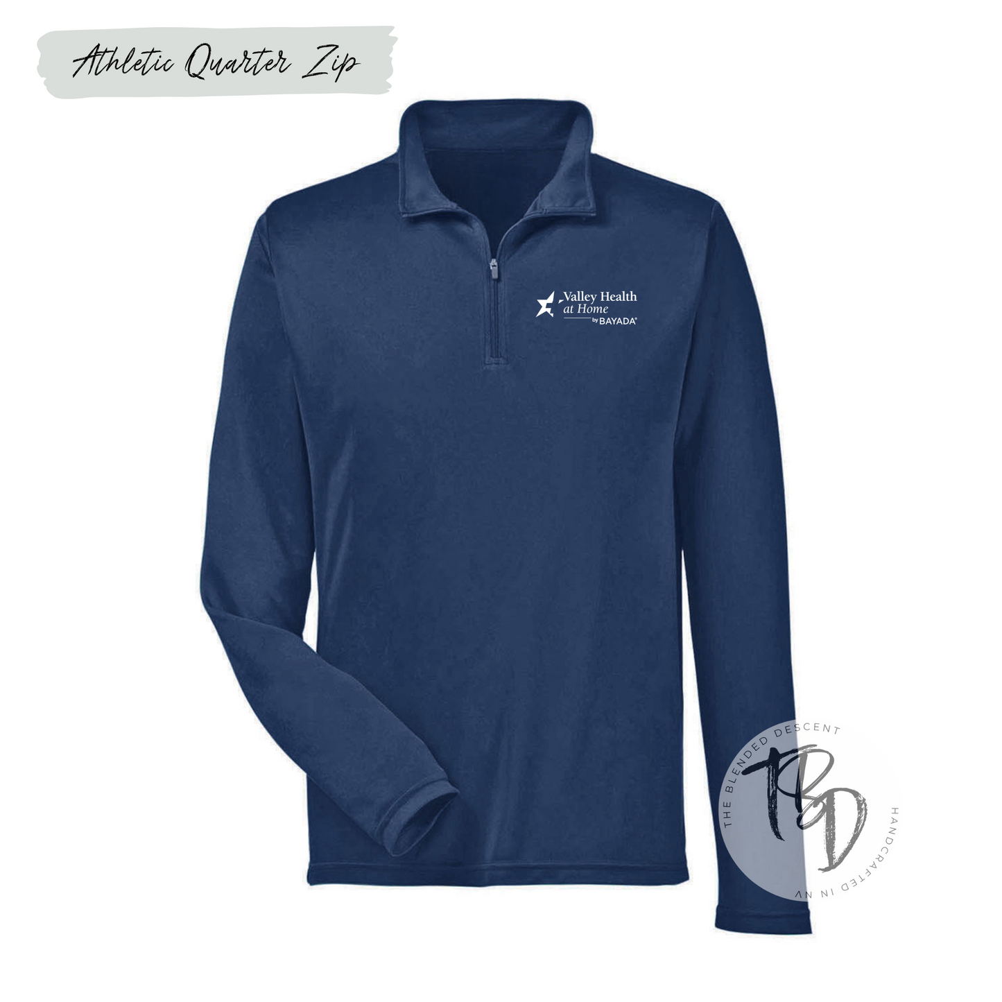 Athletic Quarter Zip - Valley Health At Home