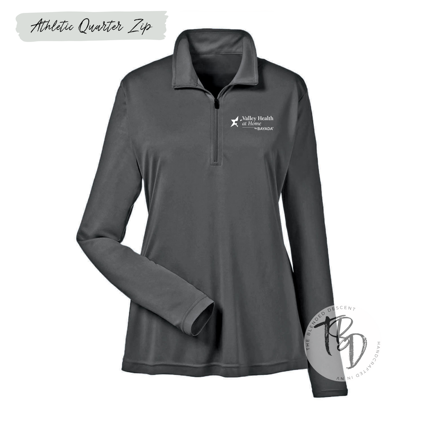 Athletic Quarter Zip - Valley Health At Home