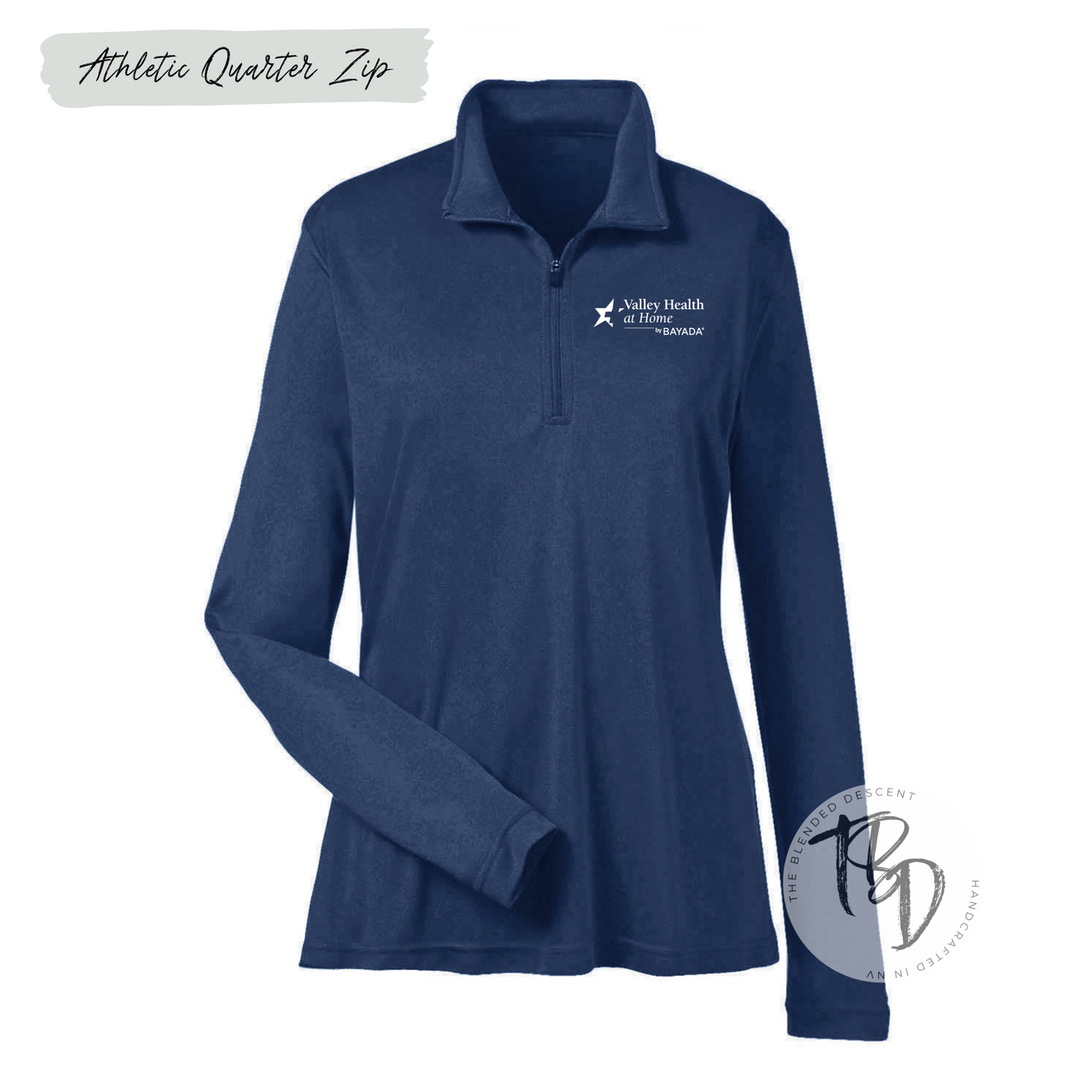 Athletic Quarter Zip - Valley Health At Home