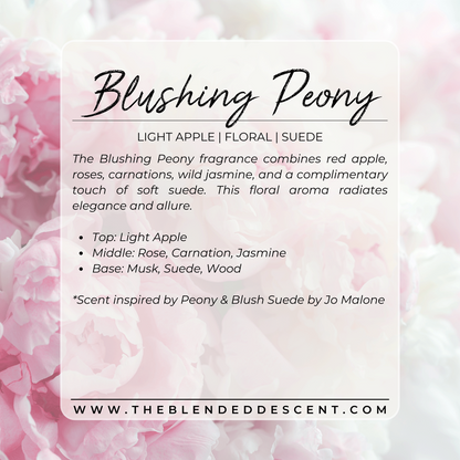 Blushing Peony - Coconut Soy Wax Melt