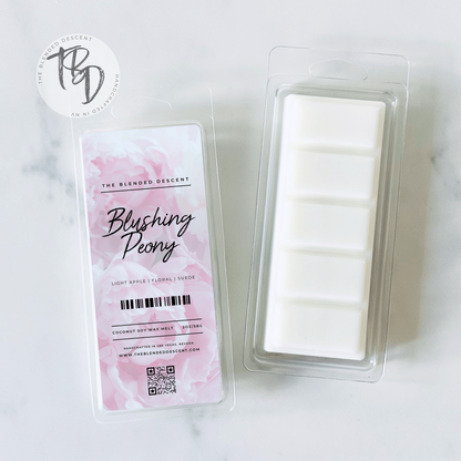 Blushing Peony - Coconut Soy Wax Melt