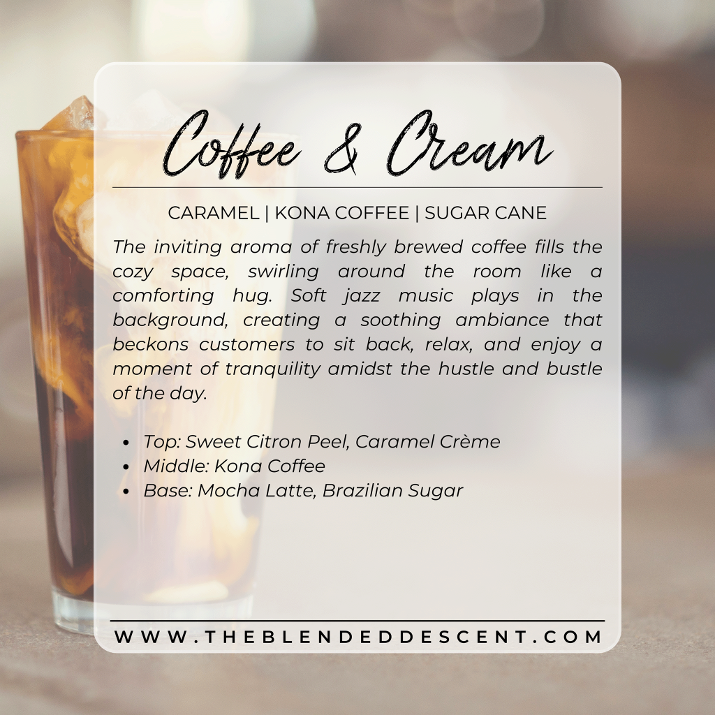 Coffee & Cream - Coconut Soy Wax Melt