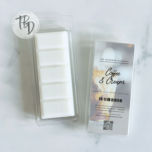 Coffee & Cream - Coconut Soy Wax Melt