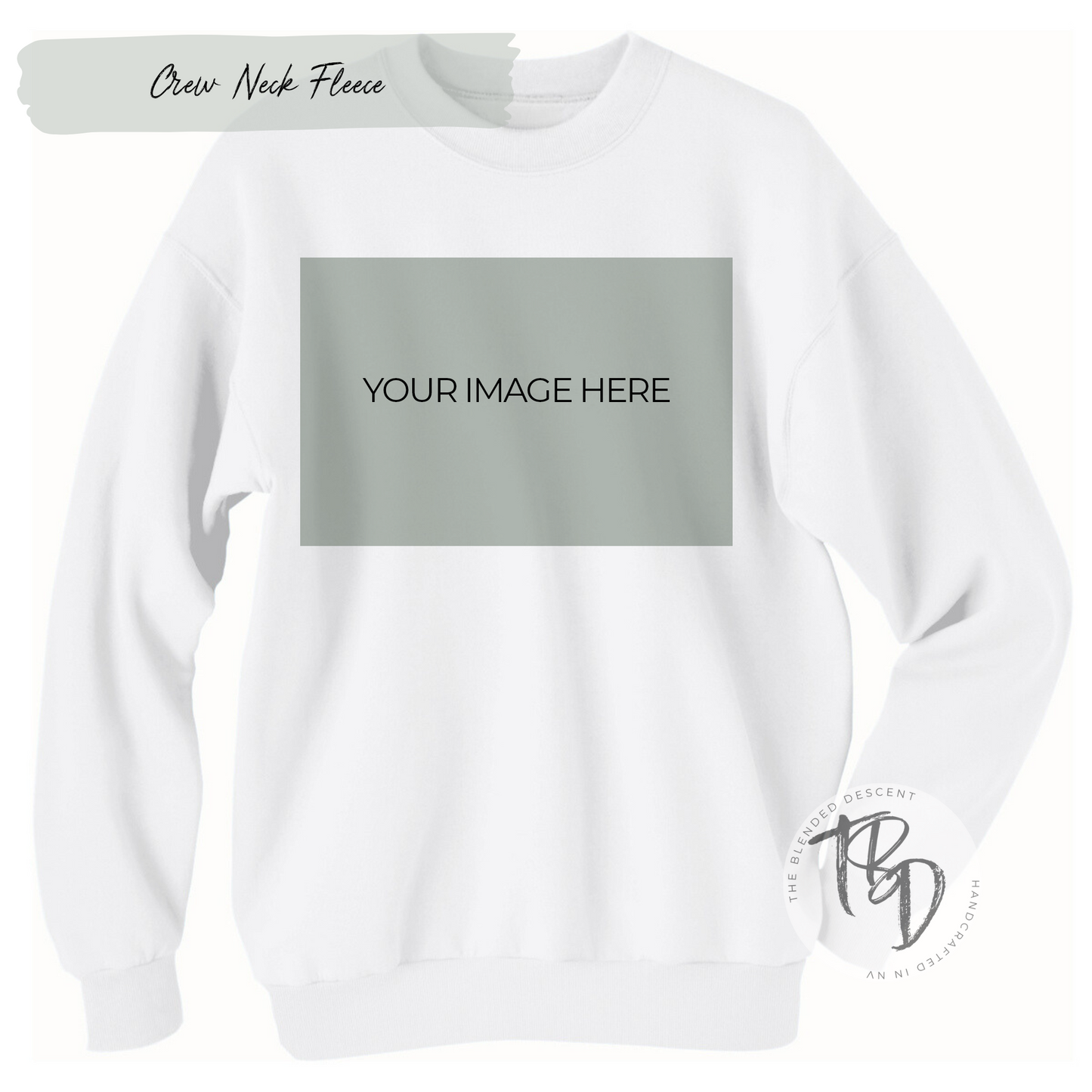Eco Crew Fleece - Custom