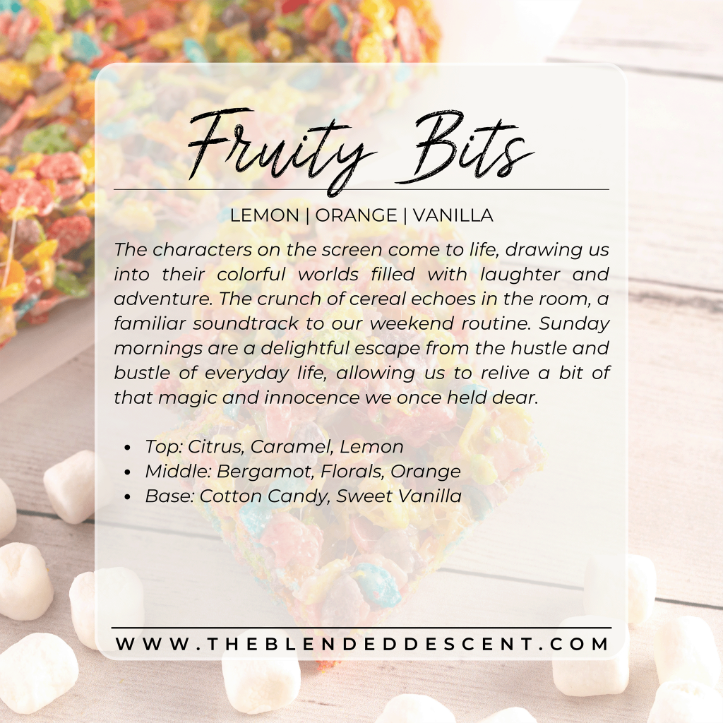 Fruity Bits - Coconut Soy Wax Melt