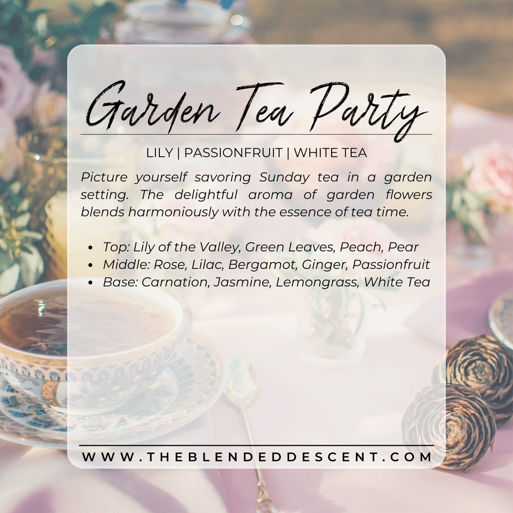 Garden Tea Party - Coconut Soy Wax Melt