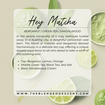 Hey Matcha - Coconut Soy Wax Melt