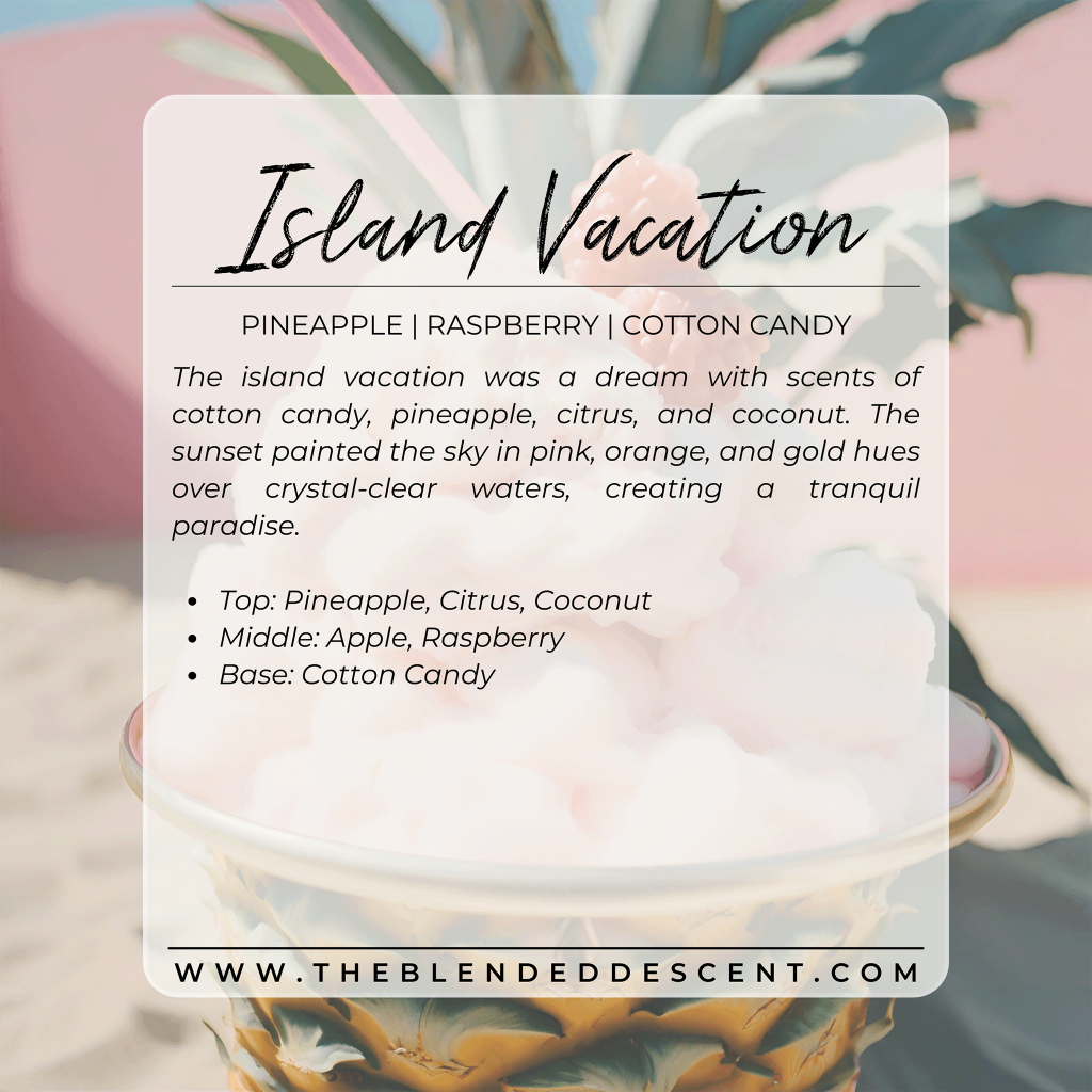 Island Vacation - Coconut Soy Wax Melt