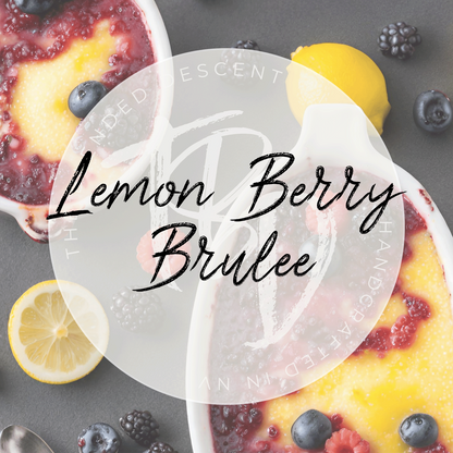 Lemon Berry Brulee - Coconut Soy Wax Melt