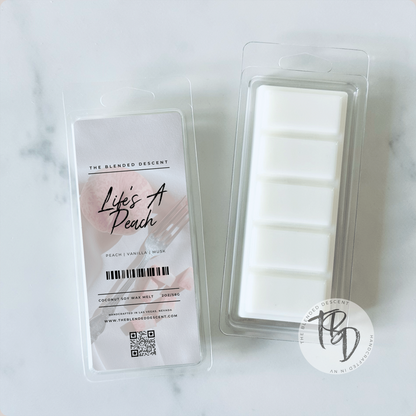 Life's A Peach - Coconut Soy Wax Melt