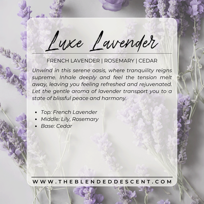 Luxe Lavender - Coconut Soy Wax Melt