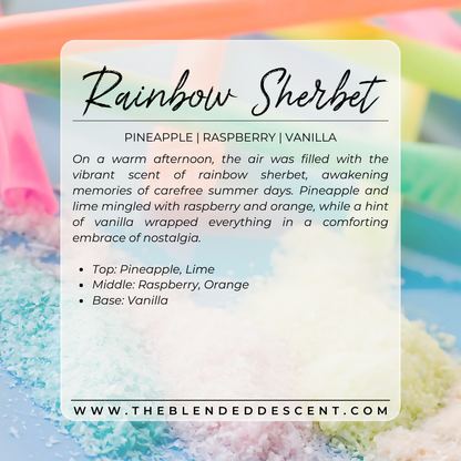 Rainbow Sherbet - Wax Melt